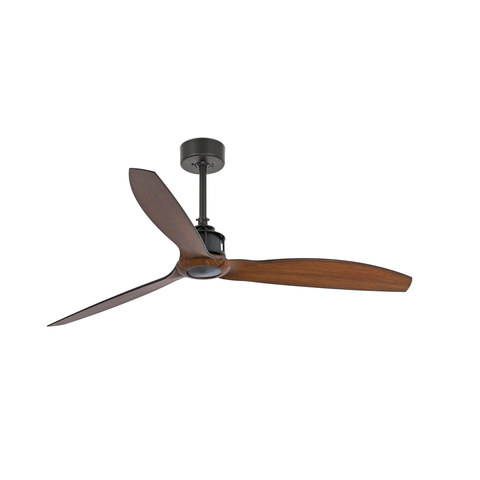 Faro Barcelona JUST FAN M Black/walnut fan — manufacturer representative image