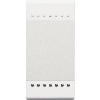 BTicino Key cover neutral with Light (high luminance) for commands without Key cover — N4915LN