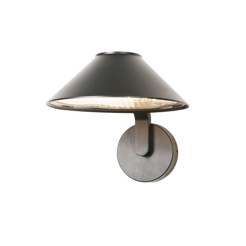ACA Lighting Outdoor Wall Light 12W 920LM 3000K IP65 Black — manufacturer representative image