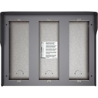 BTicino Wall-mounting box 9 modules with integrated rainshield - Allmetal — 350693
