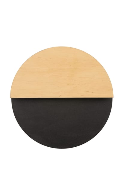 Sigma Wall lamp LUNA S black/dąb 40861