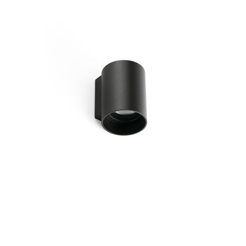 Faro Barcelona KOV 1L Black round wall lamp 3000K 23° — manufacturer representative image