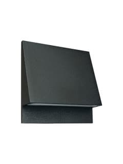 Zambelis E516 OUTDOOR RECESSED STEP LIGHT LED 3W 3000K-4000K-6500K SANDY BLACK ALUMINIUM OPAL DIFFUSER IP65