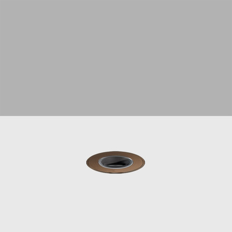 iGuzzini Light Up Orbit - body in stainless steel flush mounted — ER70 — manufacturer representative image