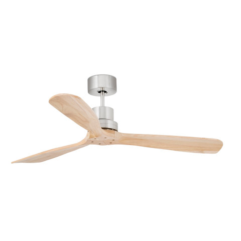 Faro Barcelona LANTAU L Matt nickel/pine fan — manufacturer representative image
