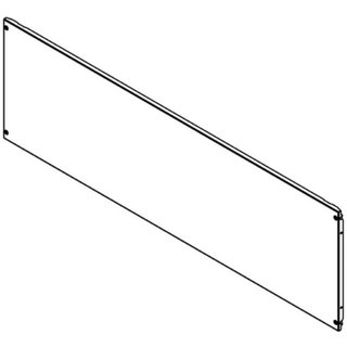 BTicino Blank front panel with 4 screws 200x1300mm for HDX with 6300A — 9930N