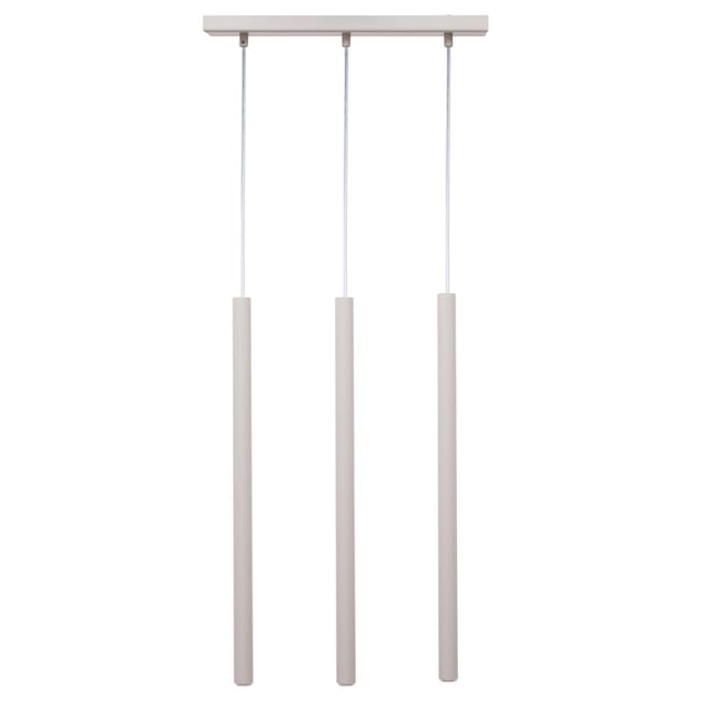 Sigma Pendant lamp SOPEL 3 prosty grey beż 41452