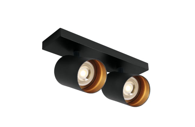 AEOSS Faretto orientabile a soffitto - 2 spot GU10 — 138AC