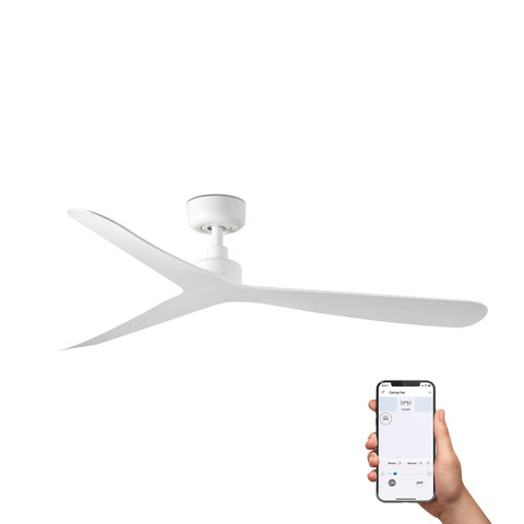 Faro Barcelona ROCKER L Ceiling fan white TUYA — manufacturer representative image