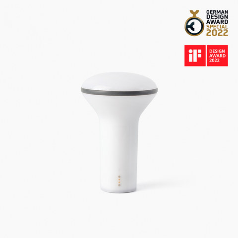 Faro Barcelona BUDDY portable lamp grey — manufacturer representative image