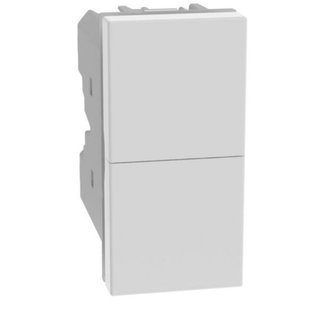 BTicino Double pushbutton 10A 250 Va.c. 2NO — JW4036