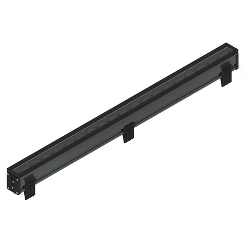 Flos Ingraze Adjustable Frameless + Asymmetric Louvre L 1200 — F017R1QB033 — manufacturer representative image