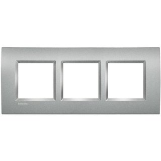 BTicino Square cover plate 2x3P 57mm Tech — LNA4832M3TE