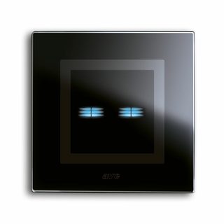 AVE VERATOUCH FRONT PLATE AB.BLACK 2CON — 44PVTC22NAL