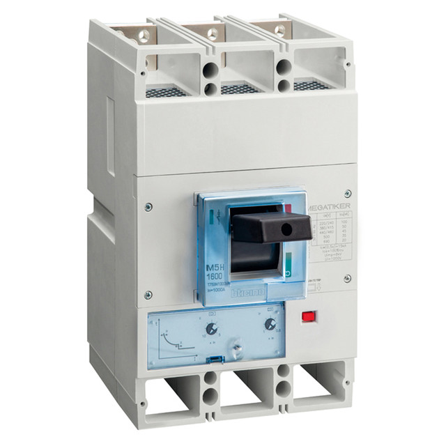 BTicino MP5 1600H - Mccb 3P for motor operator protection - In= 800A - Icu= 70kA — T753H800MP