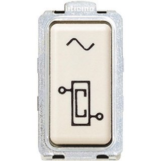 BTicino Relay bistable with 2 contacts NO/NC - coil 24 Vac — 5854
