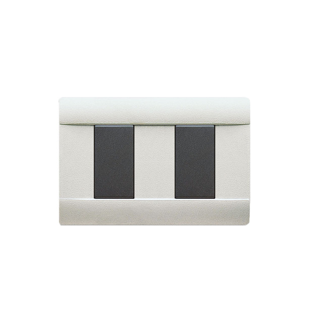 AVE PLATE THERMOPL.2SEP.M.RAL 7035 GREY — 45P002R