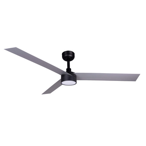 Faro Barcelona CRUISER XL LED Ceiling fan black/aluminium 20W SWT — manufacturer representative image