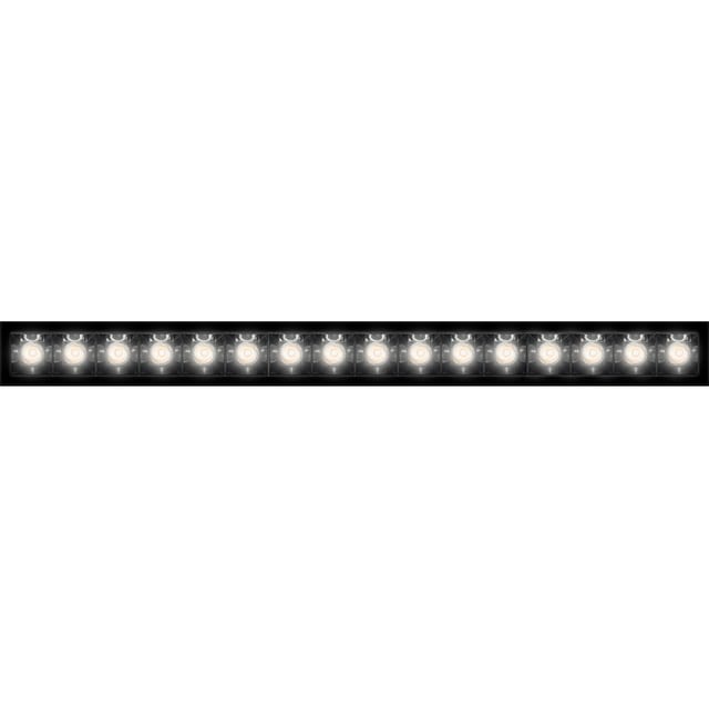 Artemide Sharp - 16 optic unit - 44W - 36° 3000K Trim Black — AF25104