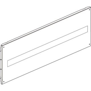 BTicino Front panel with 4 screws and DIN35 window for 36 modules 850x300mm — 9783/36