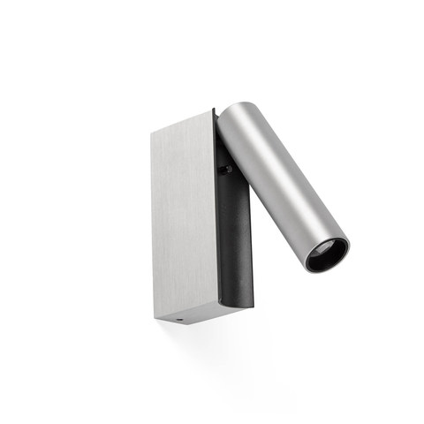 Faro Barcelona CRONOS Brushed aluminium wall lamp reader — manufacturer representative image