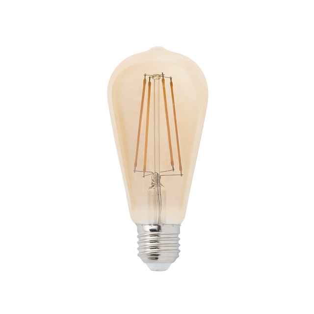 Faro Barcelona Bulb DECORATIVE FILAMENT LED AMBER E27 5W 2200K DI — 17433 — manufacturer representative image