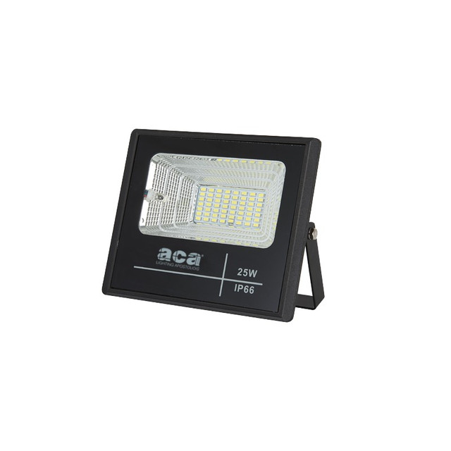 ACA Lighting SOLAR SMD LED FLOOD LIGHT 25W 6000K IP66 120° Ra70 — SV2560