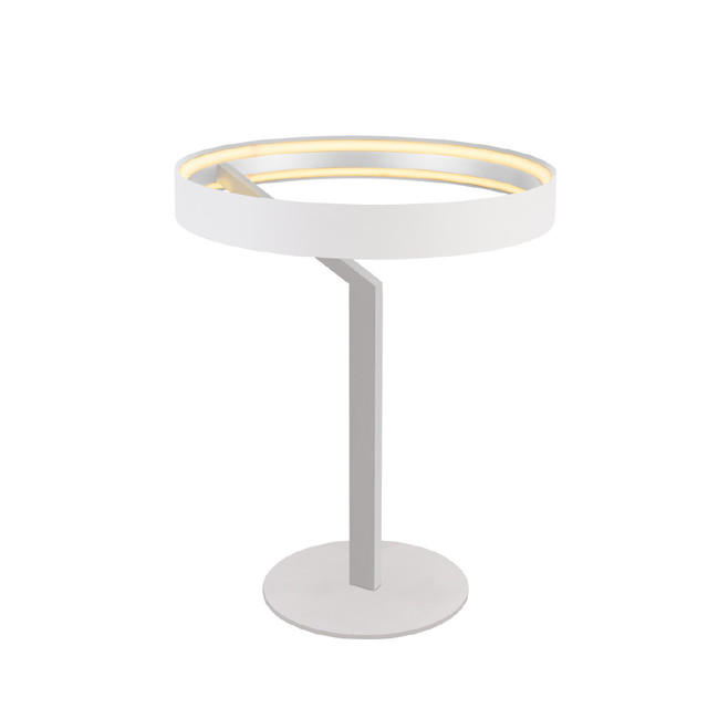 ACA Lighting ROLLIE-TABLE LAMP SAND WHITE ALUMINIUM LED SMD 29W DIMMABLE 2700K 1450LM IP20 385X485MM — CNT29WDIM