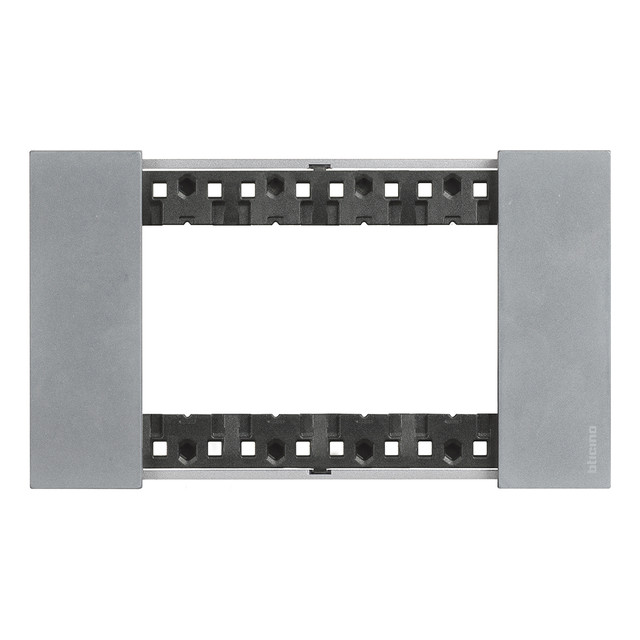 BTicino 4 modules Living Now plate — KA4804NW