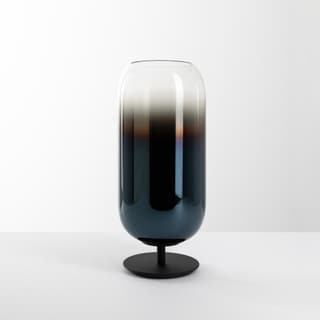 Artemide Gople Table - Black/Blue — 1408350A