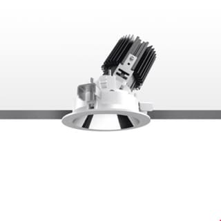 Artemide Everything 105 - Round - Trim - Adj - 25° - 2700K - Silver trim / Polished metal deflector — M328465