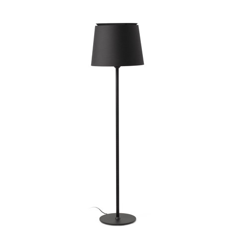 Faro Barcelona SAVOY Black/black floor lamp — manufacturer representative image