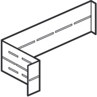 BTicino Empty separation cell H= 200 mm — 91850/8CV