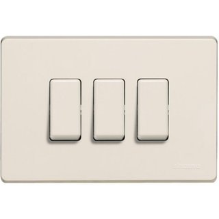 BTicino Cover plate 3 modules — 503/3/R