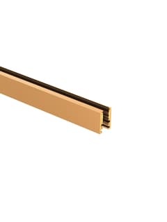 Zambelis 25231 SURFACE 24V 6MM MAGNETIC TRACK 2M ANTIQUE BRASS