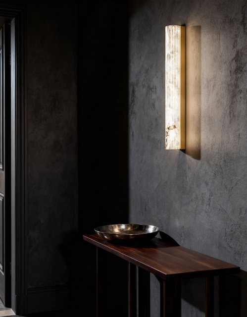 United Alabaster ROLLER WS — alabaster wall luminaire