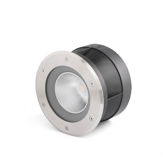 Faro Barcelona SURIA 220 Inox recessed lamp 60° — 70587