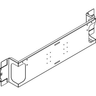 BTicino Fixing plate for M2 250 fixed version front terminals horizontal — 9741P250N