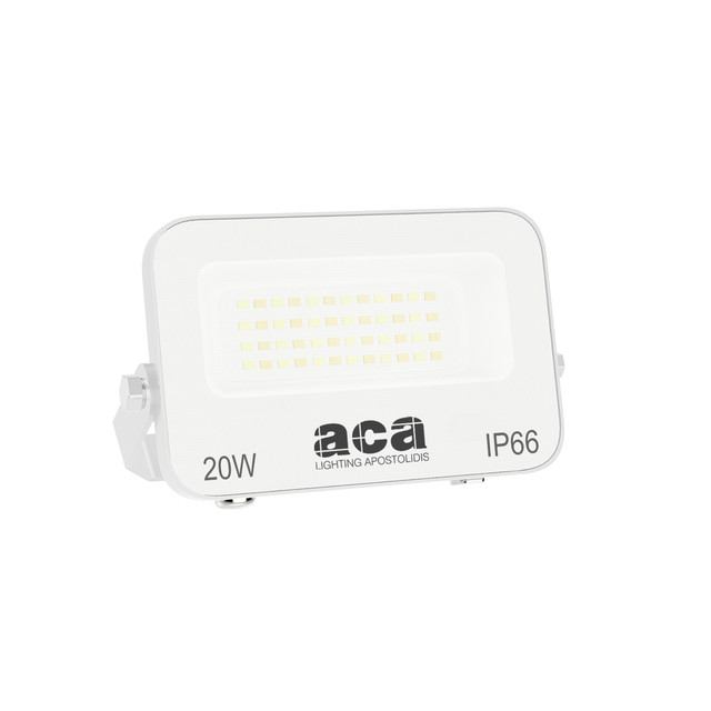 ACA Lighting LED SMD WHITE FLOOD LUMINAIRE 20W 3CCT 2000LM 185-265V RA>80 IP66 — N20CCTW