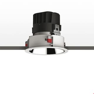 Artemide Everything 150 - Round - Trim - 19° - 2700K - Black trim / Polished metal deflector — M323640