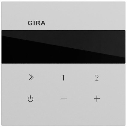 Gira IP flush-mounted radio grey matt (lacquered) System 70 — 232076