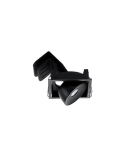 Zambelis S145 RECESSED SPOT SQUARED LED 9W 2700K SANDY BLACK