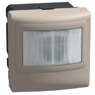 BTicino Switch with IR ray movement sensor - 2 modules - stone — YG4432N