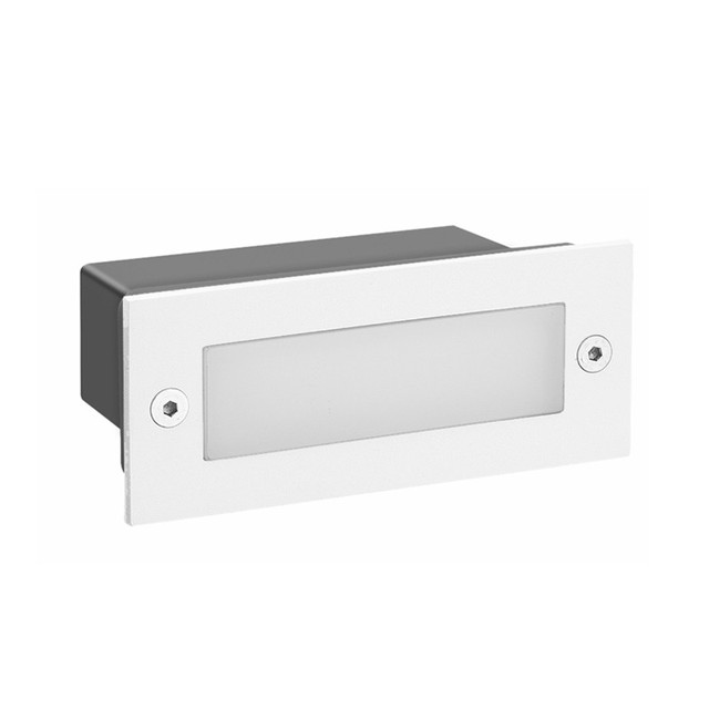 ACA Lighting LED STEP LUMINAIRE 110X44 W 2W 6000K 100Lm 230V IP54 RA80 — PAS260WP — manufacturer representative image