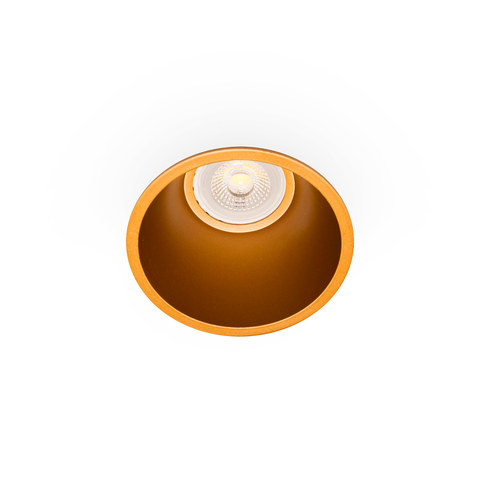 Faro Barcelona FRESH IP44 Gold downlight GU10 — manufacturer representative image
