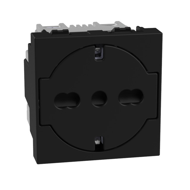 BTicino Italian standard P40 socket outlets. FLAT — JB4140A16F