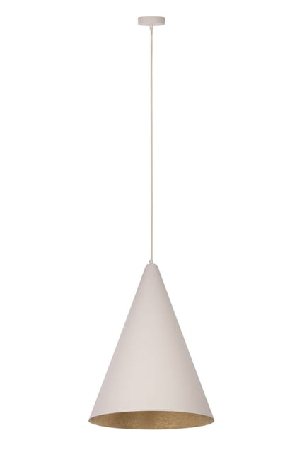 Sigma Pendant lamp VESUVIO S beige/gold 41066