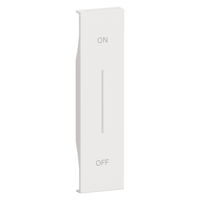BTicino Lightable cover, 1 module - ON/OFF function for devices item K4672M2L, K4652M2 and K4652M3.White — KW01MHAG