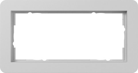Gira E1 cover frame grey matt grey matt (lacquered) — 1002154