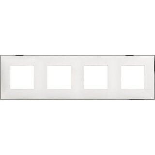 BTicino Cover plate - 2+2+2+2 horizontal/vertical installation modules — R4802M4WR